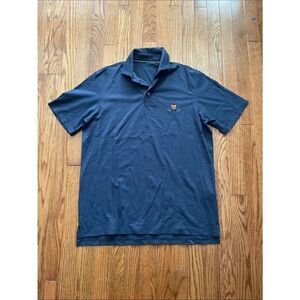 Grayson Navy Blue Polo Fox Logo Men’s Sz Medium